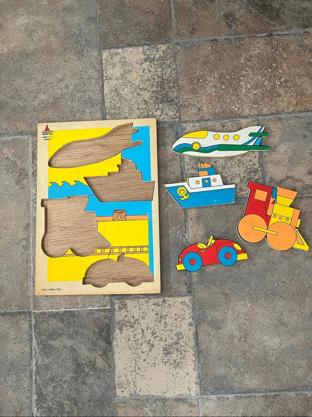 !Vintage! Wooden Puzzels